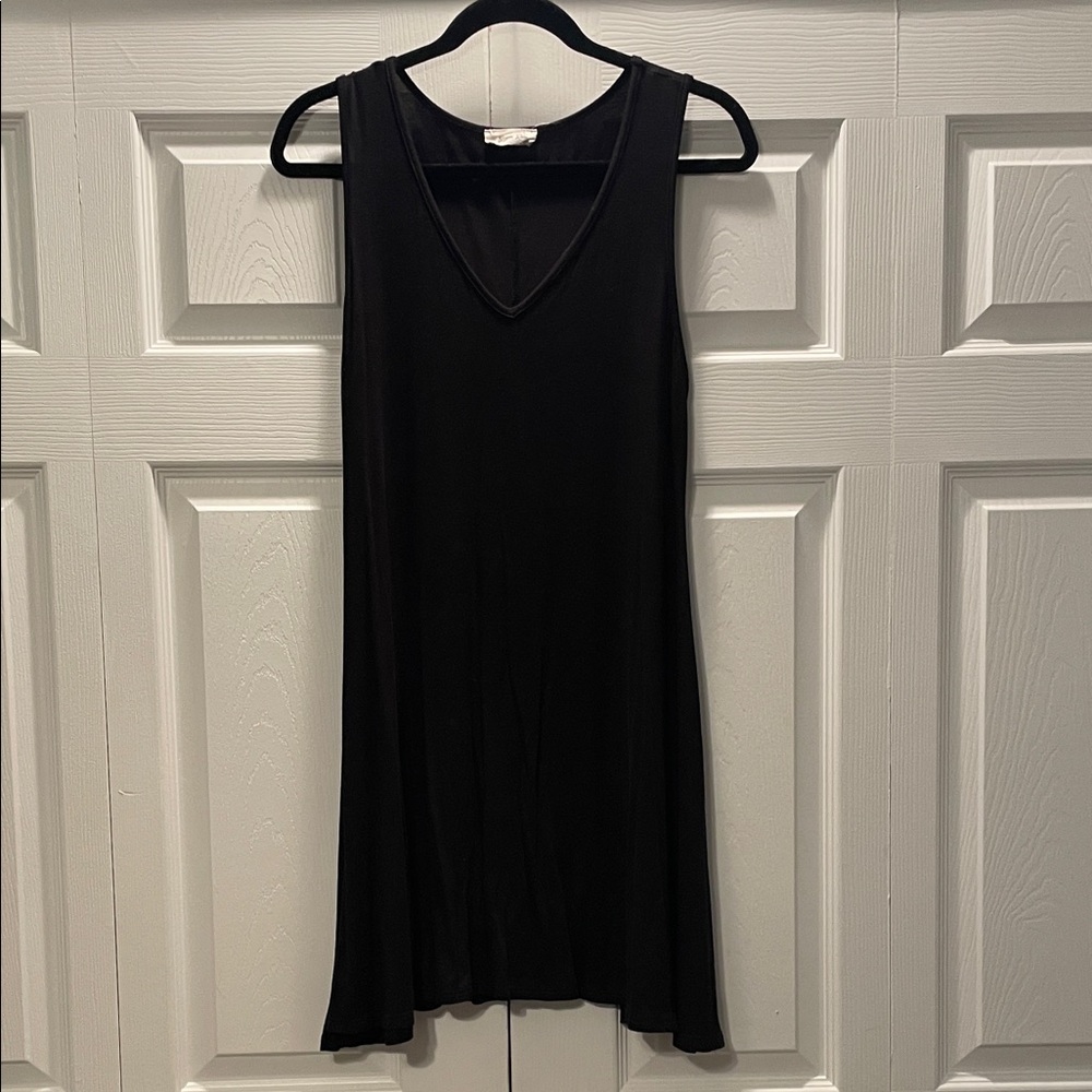 Beeson River Black V-Neck Tank Dress